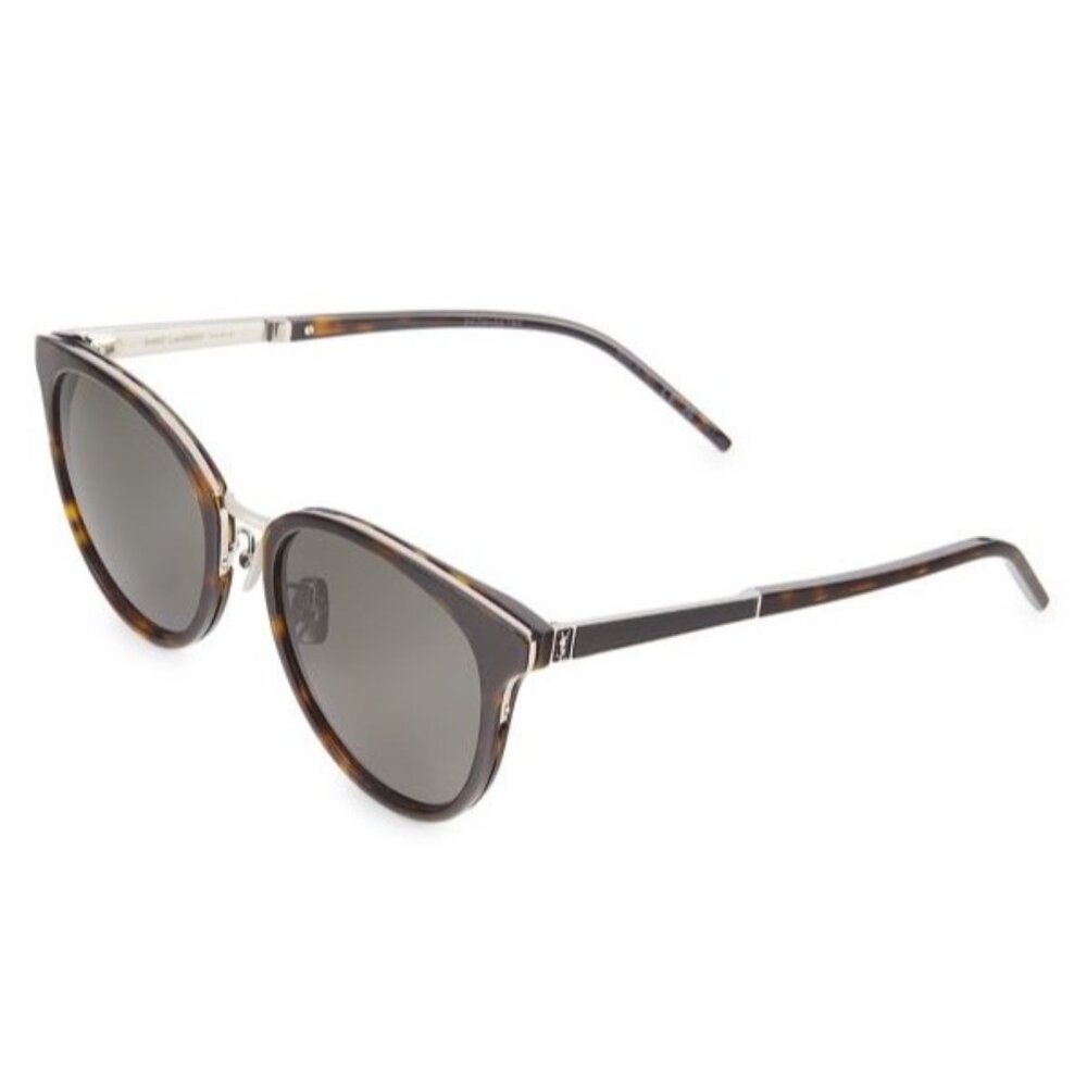 SAINT LAURENT SL M101 55MM Round Sunglasses